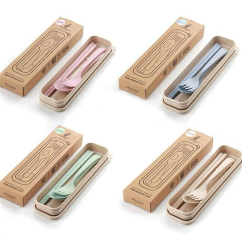 Cute Portable Travel Adult Cutlery