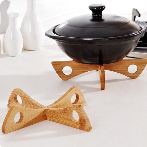 Brand New Bamboo Heat Resistant Pan Mats