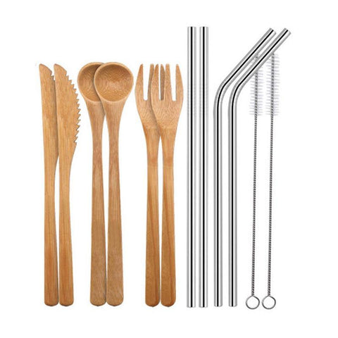 Japanese Wooden Dinnerware Set