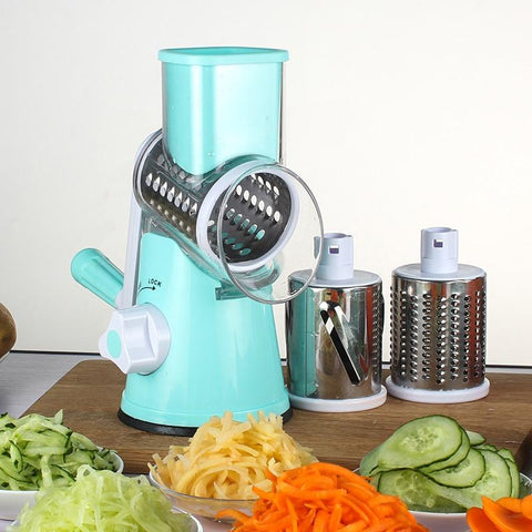 Multifunctional Round Mandoline Slicer Potato Cheese Kitchen Gadgets