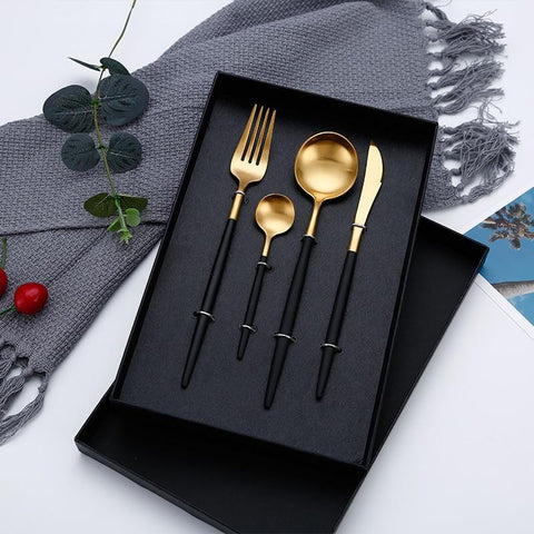 Stainless Steel Home Party Tableware Set