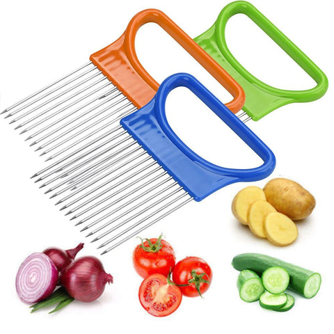 Stainless Steel Onion Tomato Cutter