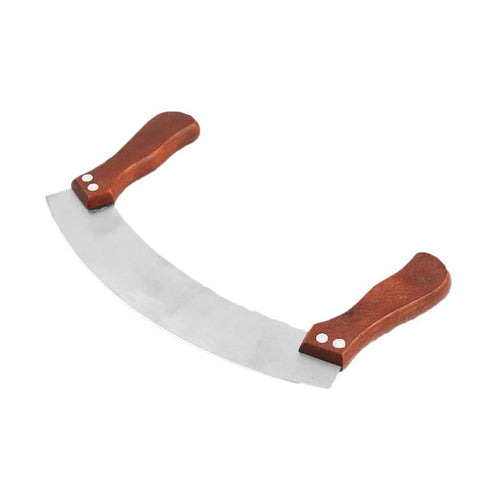 Knife Home Practical Cutter with Double Wooden Handle