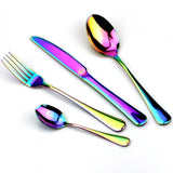 Stainless steel Promotion Colorful Dinnerware Set