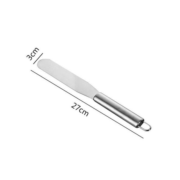 Stainless Steel Cake Cream Smoother Spatula Cutter